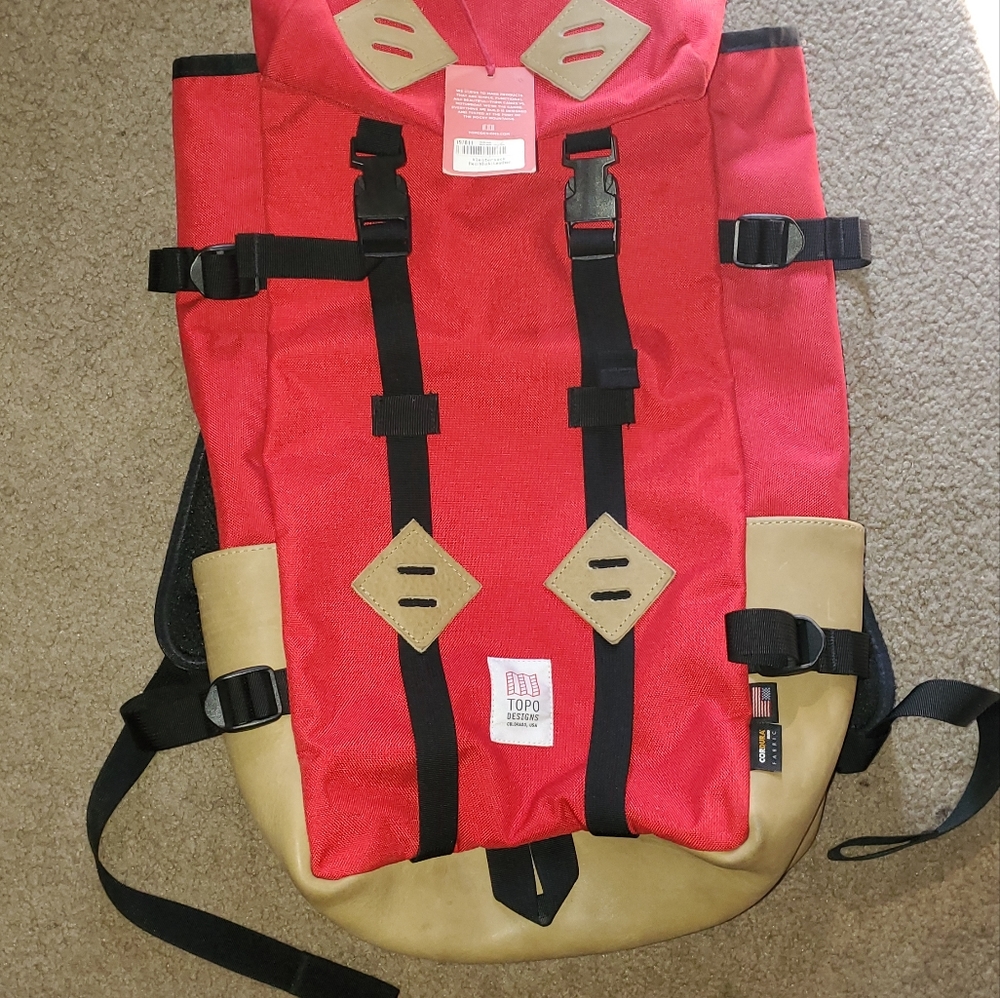 Topo Designs Daypack Backpack Klettersack Cordura gently used w/ tag
